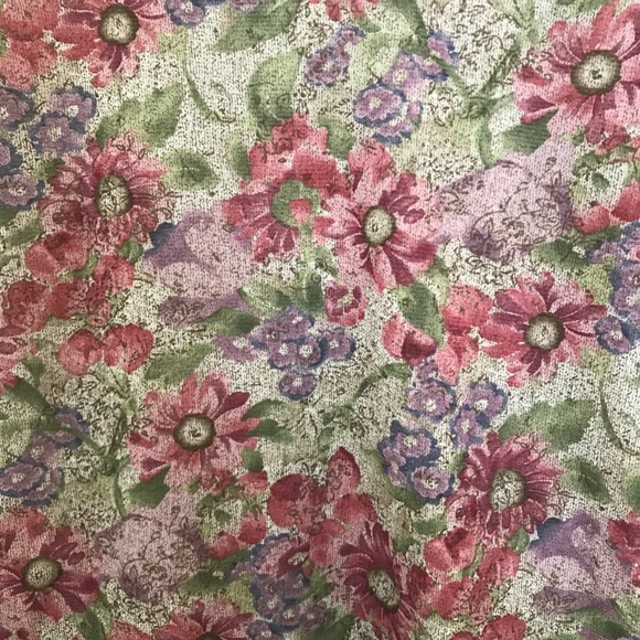 Liz Claiborne floral top L - Picture 2 of 4